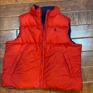 Super cute reversible puffer vest.